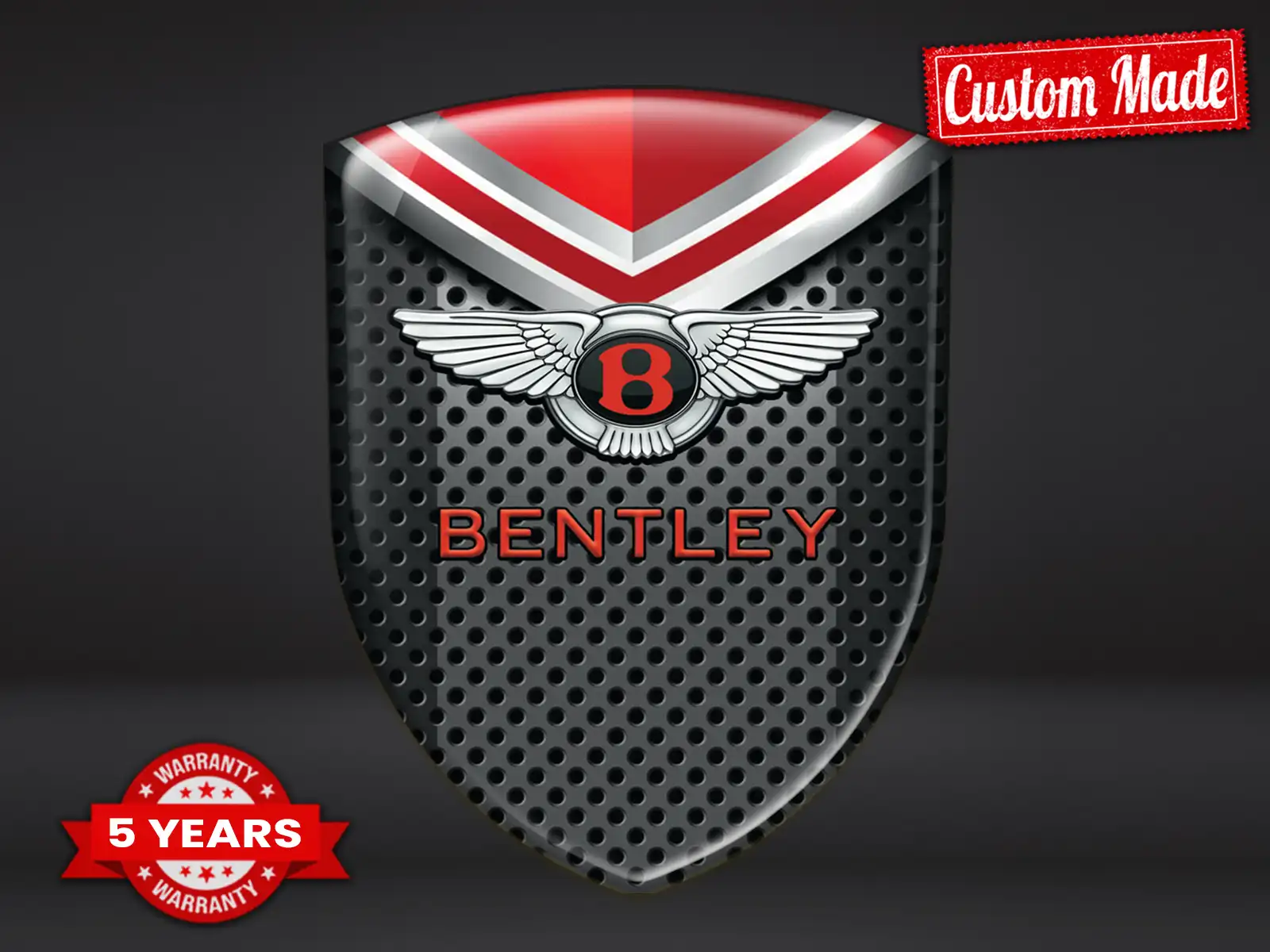 Bentley Pegatinas Logo Empresa Resistentes Limitadas Alta Calidad